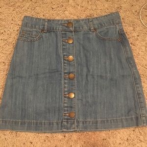 Jean skirt